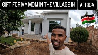 Finally Touring a house I'm gifting my mom in the village in Africa Kenya