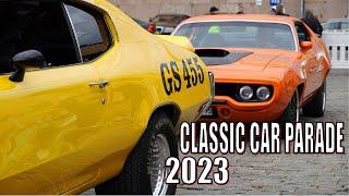 INSANE AMERICAN MUSCLE & CLASSICS at the Classic Car Parade 2023!!