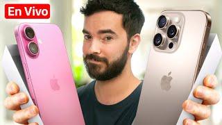 iPhone 16  - Unboxing y Pruebas en VIVO!