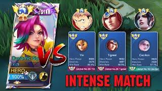 When Global IXIA Met Enemy Top Global in Solo Ranked | Who will win? | ixia best build 2024 - MLBB