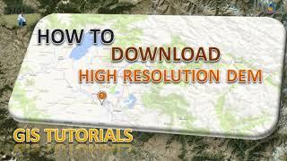 Download High Resolution Dem 5 to 15 meters