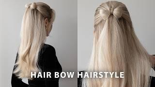 How To Hair Bow Hairstyle 