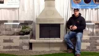 Mirage Stone Outdoor Fireplaces from The Rusty Shovel Landscape Shop