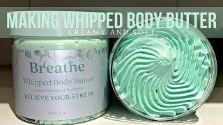 Making Whipped Body Butter | LAUNCH DAY | RELAX COLLECTION | ENTREPRENEUR | SMALL BUSINESS | JADA