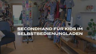 Secondhand für Kids im Selbstbedienungsladen