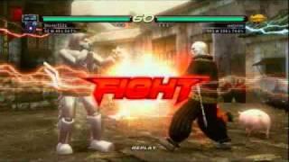 Tekken 6 Xbox LIVE Ranked Match: Shirdel7221 (Mok) vs. jeetcrios (Wang)