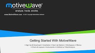 Getting Started With MotiveWave