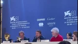 Brady Corbet Celebrates Silver Lion Win for ‘The Brutalist’ at Venezia81