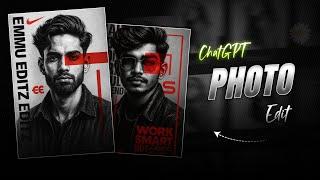 Instagram Trending Reel Editing | Chatgpt Black And White Image Editing | Chatgpt Image Editing