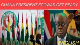 GHANA PRESIDENT NANA AKUAFO ADDO CALLED FOR ECOWAS STANDBY #news #africa #reaction