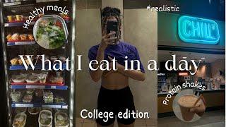 WHAT I EAT IN A DAY | Healthy, High Protein, Easy & Simple *COLEGE EDITION* || enajadeyonce