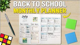 Back to school STUDY PLANNER for Toppers