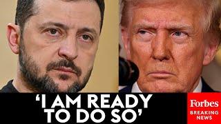 WATCH: Zelenskyy Offers To Resign From Office For Russia-Ukraine War Peace And NATO Membership