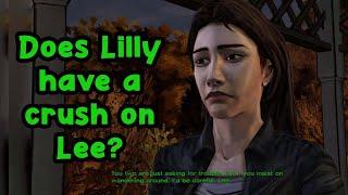The Walking Dead Season 1: Does Lilly have a crush on Lee?