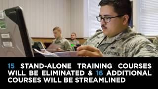 Air Force Now: Reducing Ancillary and Computer Based Training