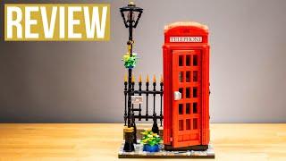 LEGO Ideas Rote Londoner Telefonzelle REVIEW | Set 21347