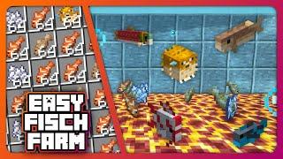 EINFACHSTE AFK Fischfarm in Minecraft!  Minecraft 1.21 & 1.20 Tutorial