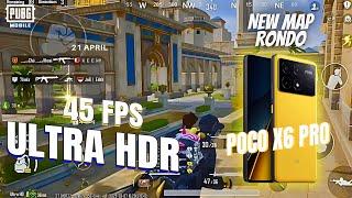 POCO X6 PRO TEST PUBG MOBILE | ULTRA HDR | RONDO MAP | PUBG MOBILE INDONESIA