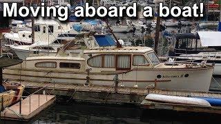 Moving aboard a boat - Wooden boat restoration - Boat refit - Travels With Geordie #32