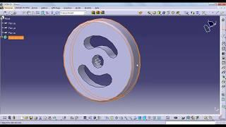 Réalisation d'un Obusier Canon, Partie 6; Roue  avec CATIA V5, Production of a Canon Howitzer