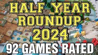 92 Board Game Reviews - 2024 So Far....