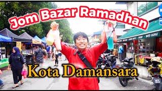 Kinjo bawa kawan Jepun first time Menerokai Bazar Ramadhan Malaysia