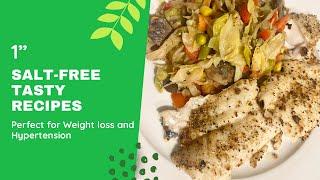 Salt Free Tasty Recipe|Cooking with Ms Dash seasoning |Plant Based Diet|Daniel fast diet|weight loss