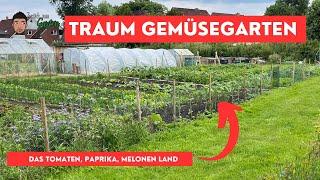 Mega Gemüsegarten - 2000qm² Wahnsinn bei Felix Hobbygarten