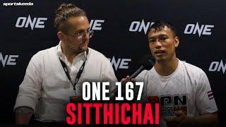 Sitthichai Sitsongpeenong wants kickboxing Grand Prix spot after ONE 167 win