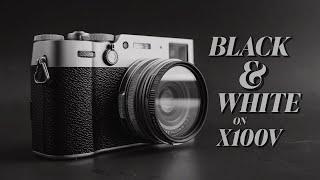 Best X100V Black & White Custom Settings  (Tri-X Film Look)