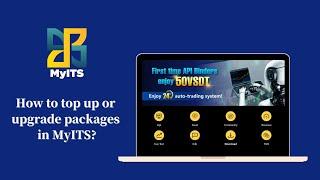 How to top up or upgrade packages in MyITS?