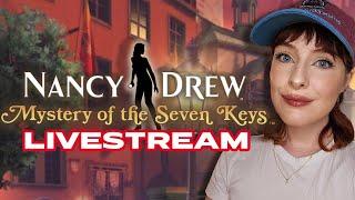 Livestreaming Mystery of the Seven Keys! #NancyDrew #MysteryoftheSevenKeys #HeRInteractive