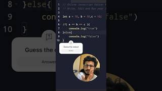 JavaScript Interview Questions - guess the output #javascript