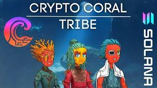 Crypto Coral Tribe NFT - Solana Based NFT Project 2025