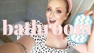 CLEAN WITH ME! Bathroom Cleaning Routine!