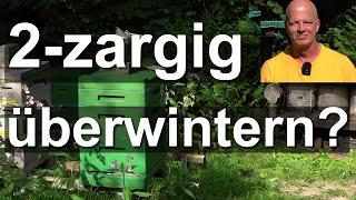 Warum Bienen 2-zargig überwintern? Vorbereitung auf den Winter - Futterwannen entnehmen