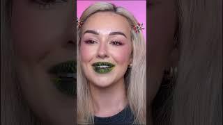 Viral Beetlejuice lipstick hack! IB ​⁠@helloadri #makeup #funmakeup #beetlejuice #makeuptrends