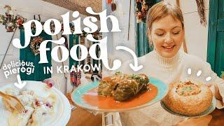 We tried Traditional polish street food in Krakow Poland!  (Is it any good??…)