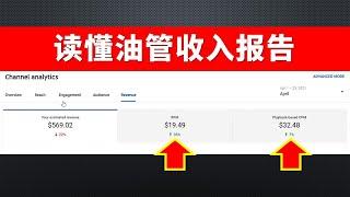 【油管收入核心数据】老胡举例讲解 CPM 和 RPM。你真的理解和掌握了这两个重要数据的计算差别和实际意义吗？