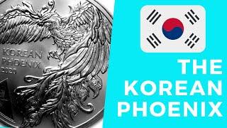 Silver Phoenix (Korea) KOMSCO Elite Coin #silvercoins