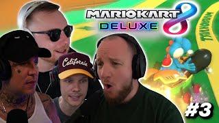 DA GEHT DIE CAM AUS - MARIO KART mit MONTE, DANNY & SASCHA #3 | ELoTRiX Highlights