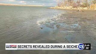 Seiche events reveal “secrets” on the bottom of Lake Erie, opening research opportunities