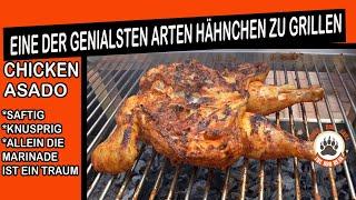 Eines der BESTEN Arten Hähnchen zu GRILLEN ?! richtig Röstaromen ,saftig, | The BBQ BEAR