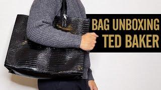 Ted Baker Unboxing ALLICON Croc Detail EW Icon Tote Bag