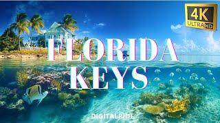 EXPLORING THE FLORIDA KEYS BY DRONE I AMAZING VIEWS OF THE ARCHIPELAGO I RELAXING MUSIC