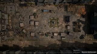 Town Square Market Battlemap Demo | Beneos Animated Table Top RPG Videos