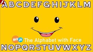 The Alphabet With Face (Flash 1999) - Nick Jr. Games