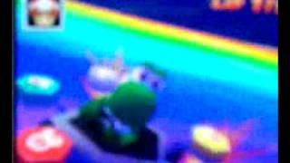 Mario Kart Rainbow Road Time Trial - 2:11:462