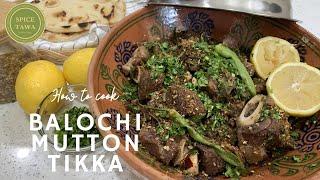 Balochi Mutton Tikka Karahi in Highway Style | *BAKRA EID SPECIAL*