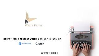 Write Right | Highest Rated Content Writing Agency in India | Content Writing Company